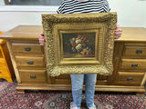 Signed Still Life Floral Painting - thumbnail 2 of 5