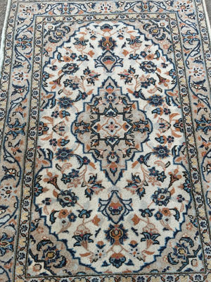 Persian Kashan Hand Knotted Area Rug  - Image 1 of 5