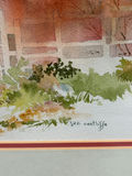 Signed Rustic Homes Watercolor  - thumbnail 4 of 6
