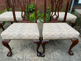 Antique Ball & Claw Feet Dining Chairs - thumbnail 2 of 6