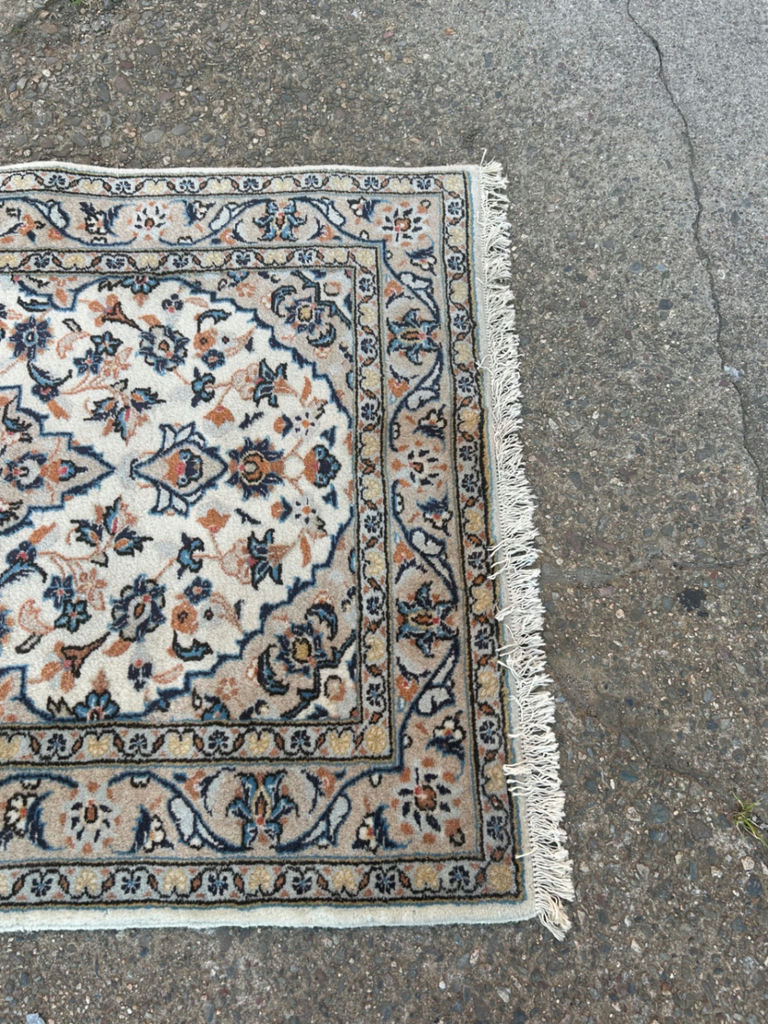 Persian Kashan Hand Knotted Area Rug - image 3 of 5