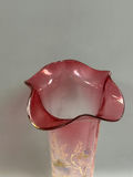 Victorian Moser hand-blown art glass vase. - thumbnail 5 of 6
