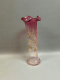 Victorian Moser hand-blown art glass vase.  - thumbnail 1 of 6