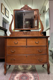 Antique 4 Drawer Dresser Tilt Mirror - thumbnail 5 of 9