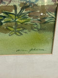 Signed Watercolor Pen & Ink Art - thumbnail 5 of 6