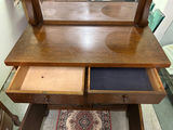 Antique Tiger Oak Buffet Sideboard  - thumbnail 8 of 9