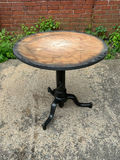 Vintage Round Marble Top Table  - thumbnail 4 of 5