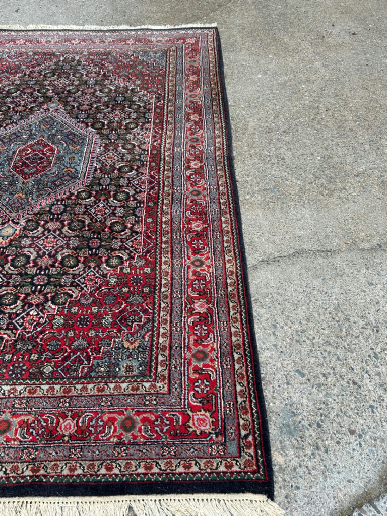 Hand Woven Room Size Rug Persian Bidjar - image 4 of 7