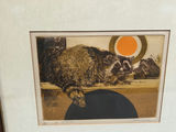 Signed John Coughlin Racoon Etching  - thumbnail 5 of 6