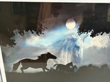 Signed Robert Vavra's "The Whisper's Horse" Lithograph  - thumbnail 3 of 7