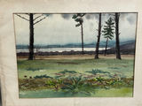 Signed Watercolor Pen & Ink Art - thumbnail 4 of 6