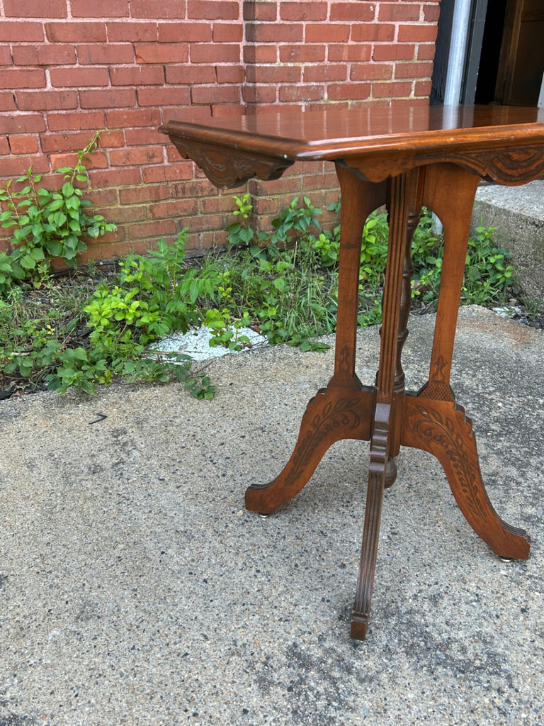 Victorian End Table - image 5 of 5