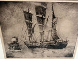 Signed Nautical Etching - thumbnail 8 of 8