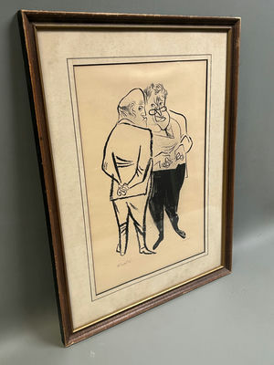 Pencil Signed Gropper Portrait Lithograph - Image 1 of 5