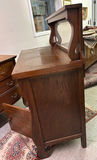 Antique Tiger Oak Buffet Sideboard - thumbnail 7 of 9