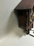 1900s German Railroad Inlaid Cuckoo Clock - thumbnail 6 of 9