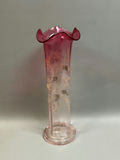 Victorian Moser hand-blown art glass vase.  - thumbnail 3 of 6