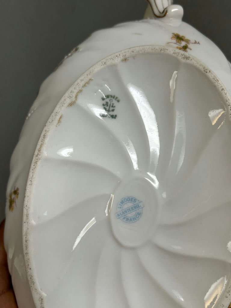 Limoges Casserole and Platter  - image 4 of 7