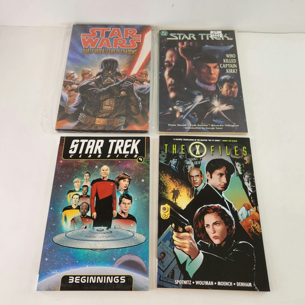 Star Wars Star Trek X-Files TPBs + Hardcover Sci-Fi Comics - image 1 of 4