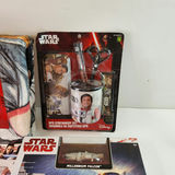 Star Wars Throw Blanket Valentines Cards Millenium Falcon Toy Stationery Set - thumbnail 4 of 5