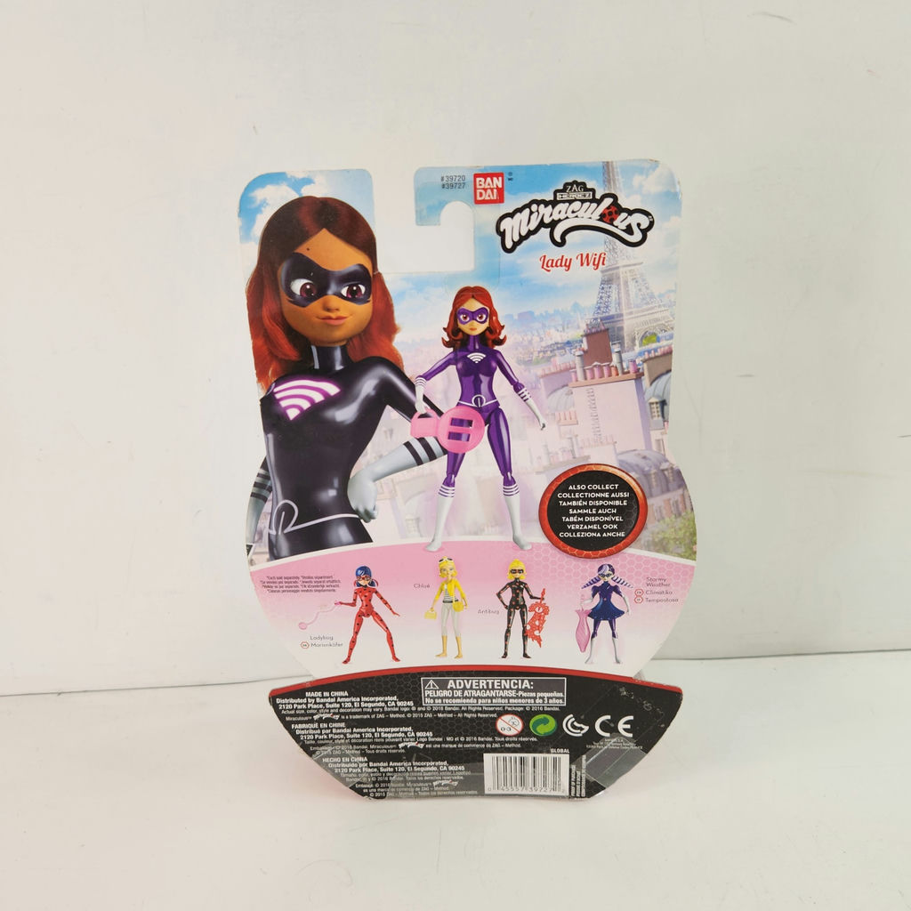 Bandai Zag Heroez Miraculous Lady Wifi Action Figure - image 2 of 3