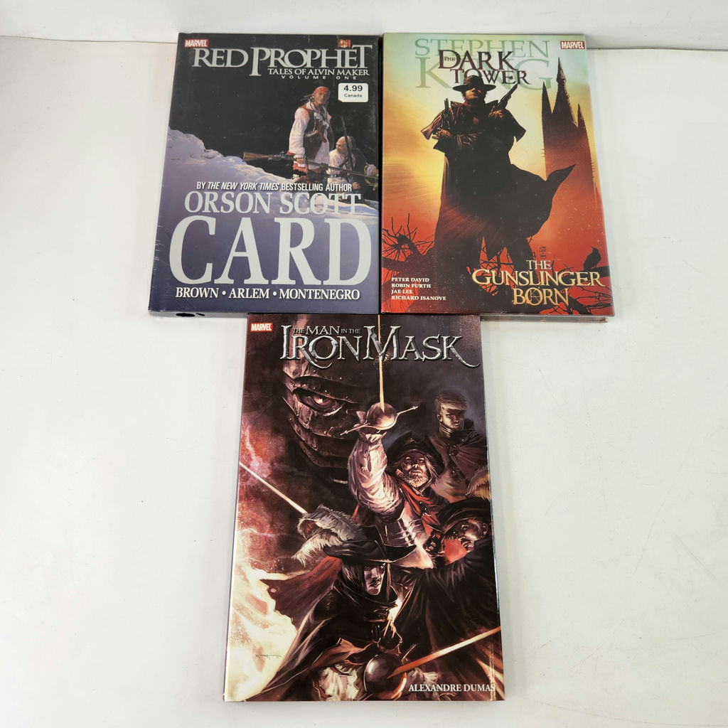 Marvel Red Prophet Man in the Iron Mask Dark Tower Hardcover Comics - image 1 of 4