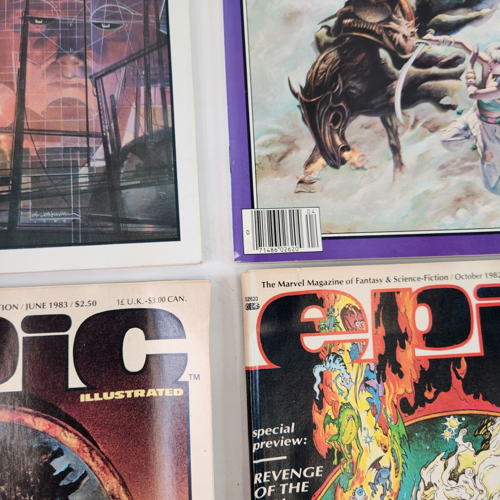 Epic Illustrated Magazines x5 - image 3 of 4