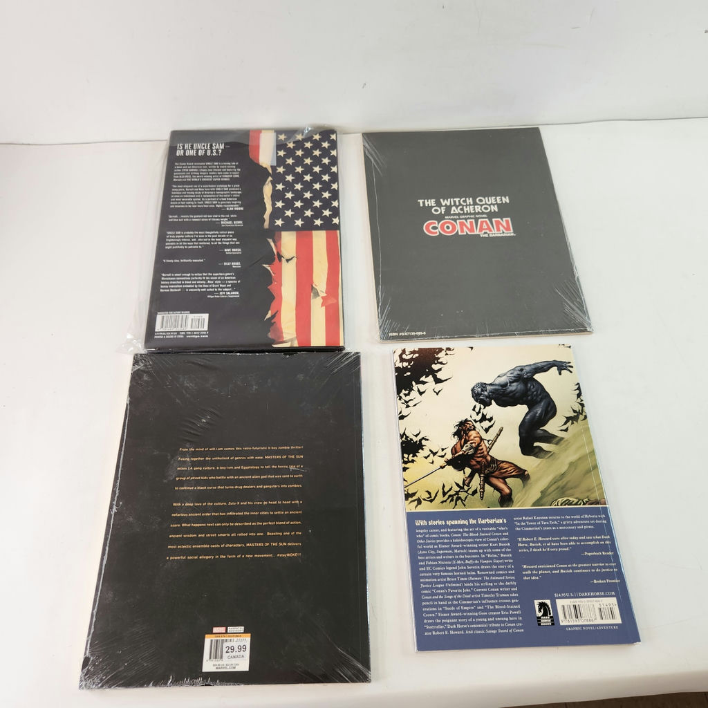 Marvel Uncle Sam Conan Masters of the Sun TPBs - image 3 of 4