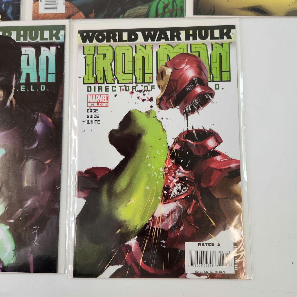 X-Men World War Hulk Miniseries #1-3, Iron Man Director of SHIELD #19,20 - image 2 of 4