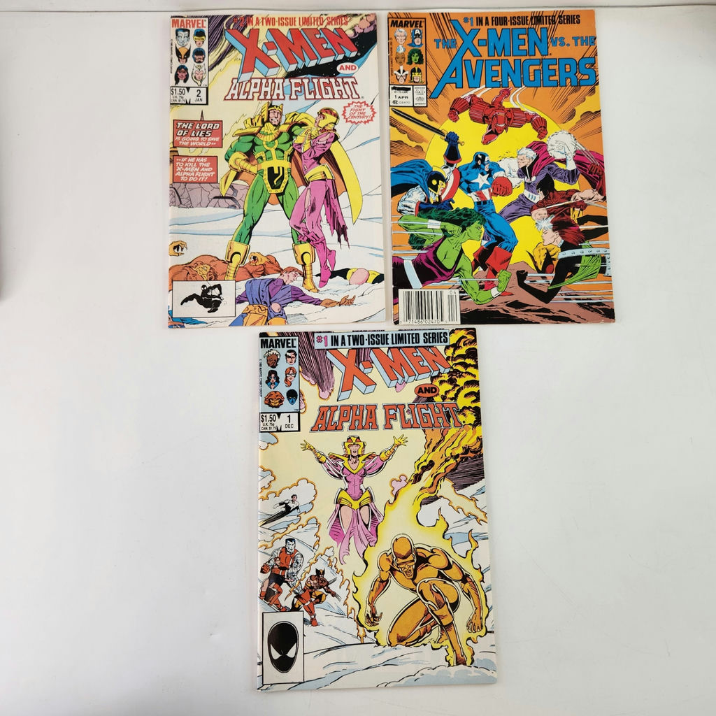 X-Men Vs. Avengers #1, X-Men & Alpha Flight #1,2 - image 1 of 4
