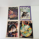 Epic Illustrated Magazines x5 - thumbnail 1 of 4