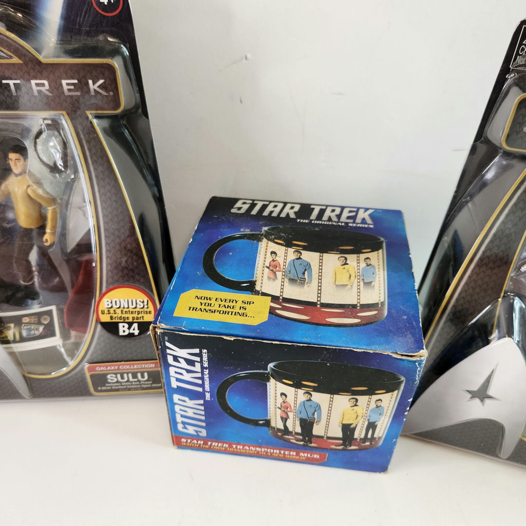 Playmates Toys Star Trek Action Figures Sulu Cadet McCoy Collectible Mug - image 4 of 5