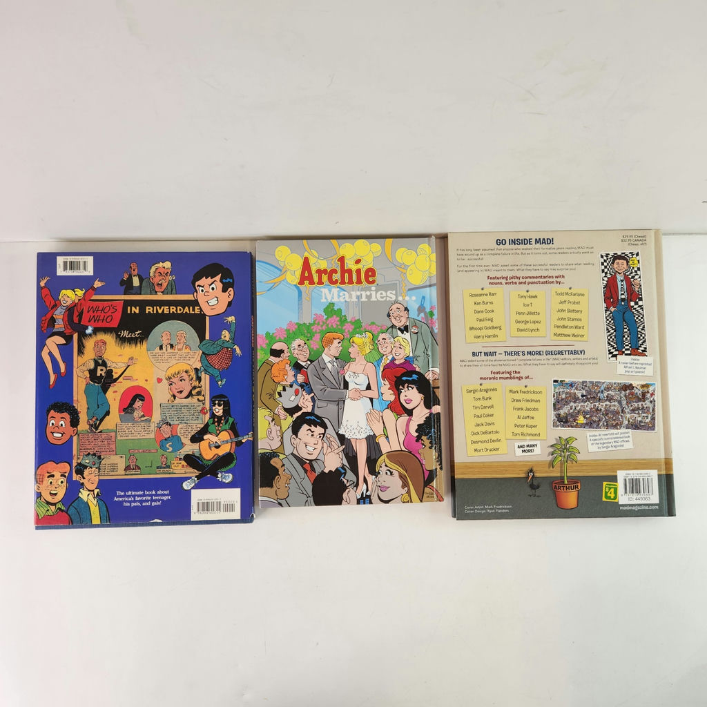 Archie Marries, His First 50 Years, Inside Mad Hardcovers - image 2 of 2