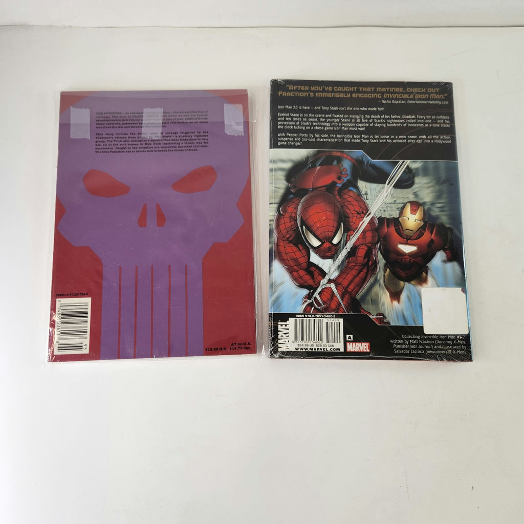 Marvel Invincible Iron Man Hardcover Punisher TPB - image 2 of 3