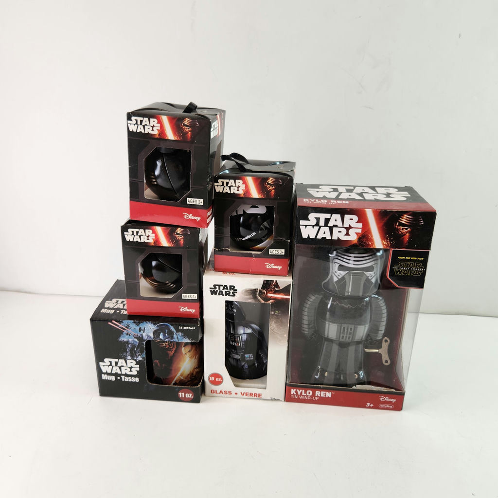 Star Wars Mug, 16oz Glass, Wind-Up Toy, Christmas Ornaments - image 1 of 4