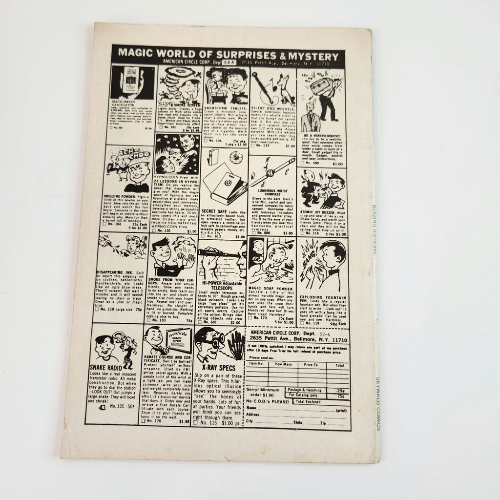Skywald Comics Blazing Six Guns and Sundance Kid #2 - image 2 of 3
