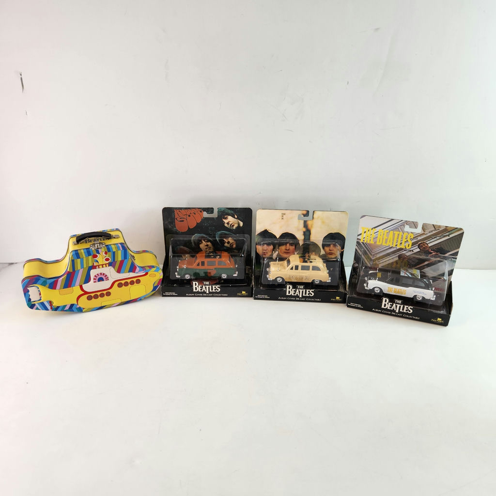 The Beatles Collectible Diecast Cars Lunchbox - image 1 of 5