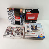 Star Wars Throw Blanket Valentines Cards Millenium Falcon Toy Stationery Set - thumbnail 5 of 5