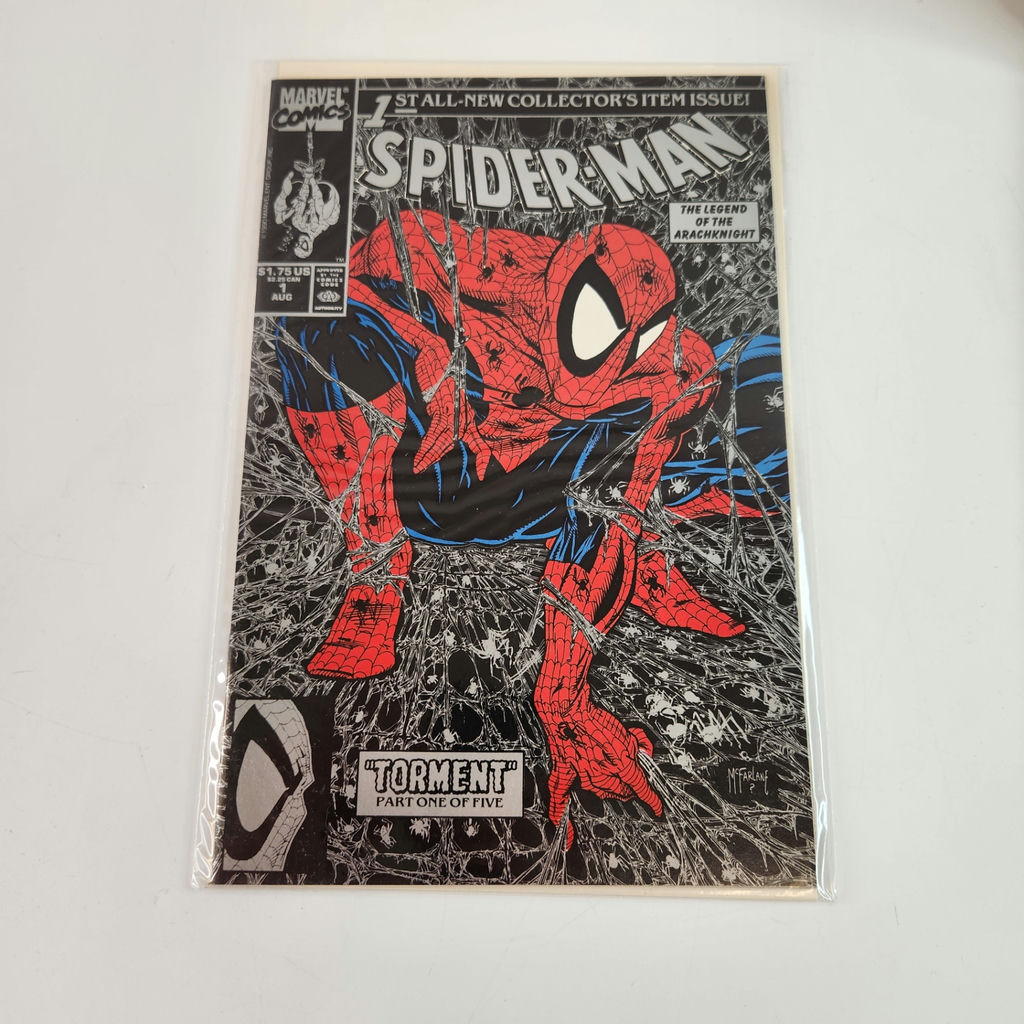 Spider-Man #1 Silver Cover Variant - image 1 of 3