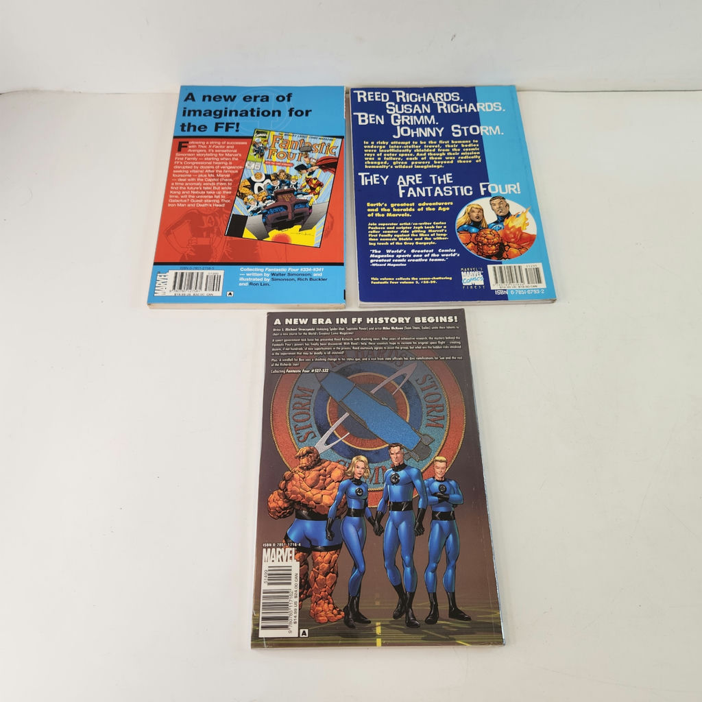 Marvel Comics Fantastic Four, F.F Visionaries, F.F Flesh and Stone TPB Comics - image 2 of 4
