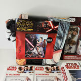 Star Wars Throw Blanket Valentines Cards Millenium Falcon Toy Stationery Set - thumbnail 3 of 5