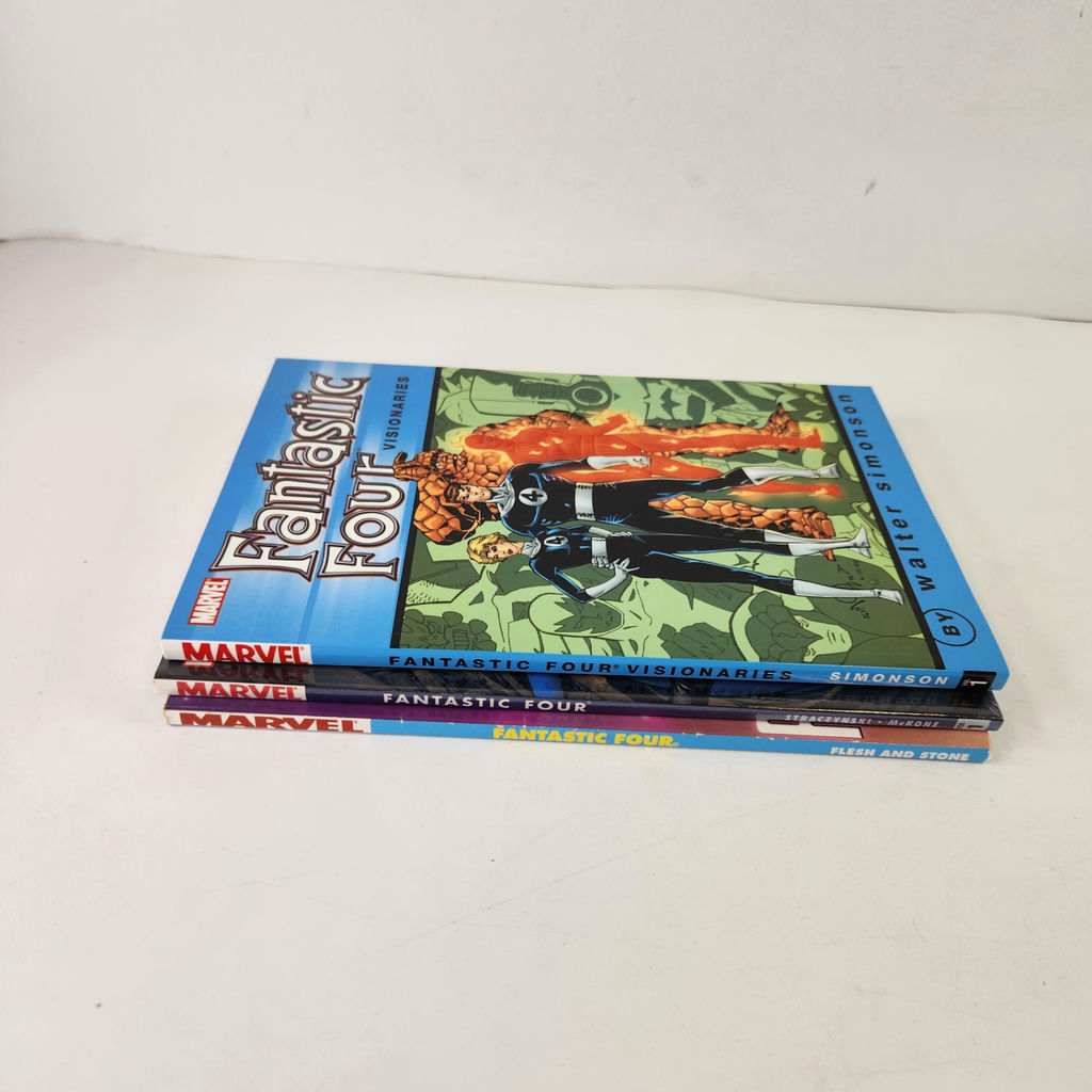 Marvel Comics Fantastic Four, F.F Visionaries, F.F Flesh and Stone TPB Comics - image 4 of 4