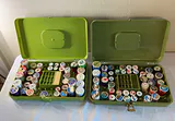 Collection of Thimbles, Thread Spools, and Storage Boxes - thumbnail 18 of 20