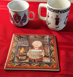 Assorted Scandinavian Decorative Dishware, Flatware, and Textiles - thumbnail 13 of 25