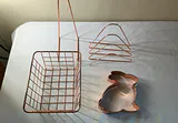 Copper-Tone Kitchen Utensils and Organizers Set - thumbnail 2 of 9