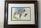 Framed Rie Munoz Print and Alaska State Museum Poster - thumbnail 2 of 6