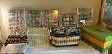Collection of Thimbles, Thread Spools, and Storage Boxes - thumbnail 1 of 20