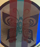 Signed Kurt McVay Fused Art Glass - thumbnail 2 of 4