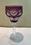 Set of Colored Crystal Stemware Glasses - thumbnail 6 of 7