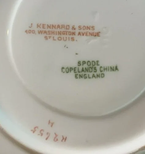 Set of Eight Porcelain Espresso Cups and Saucers, Spode & NCF - image 9 of 11
